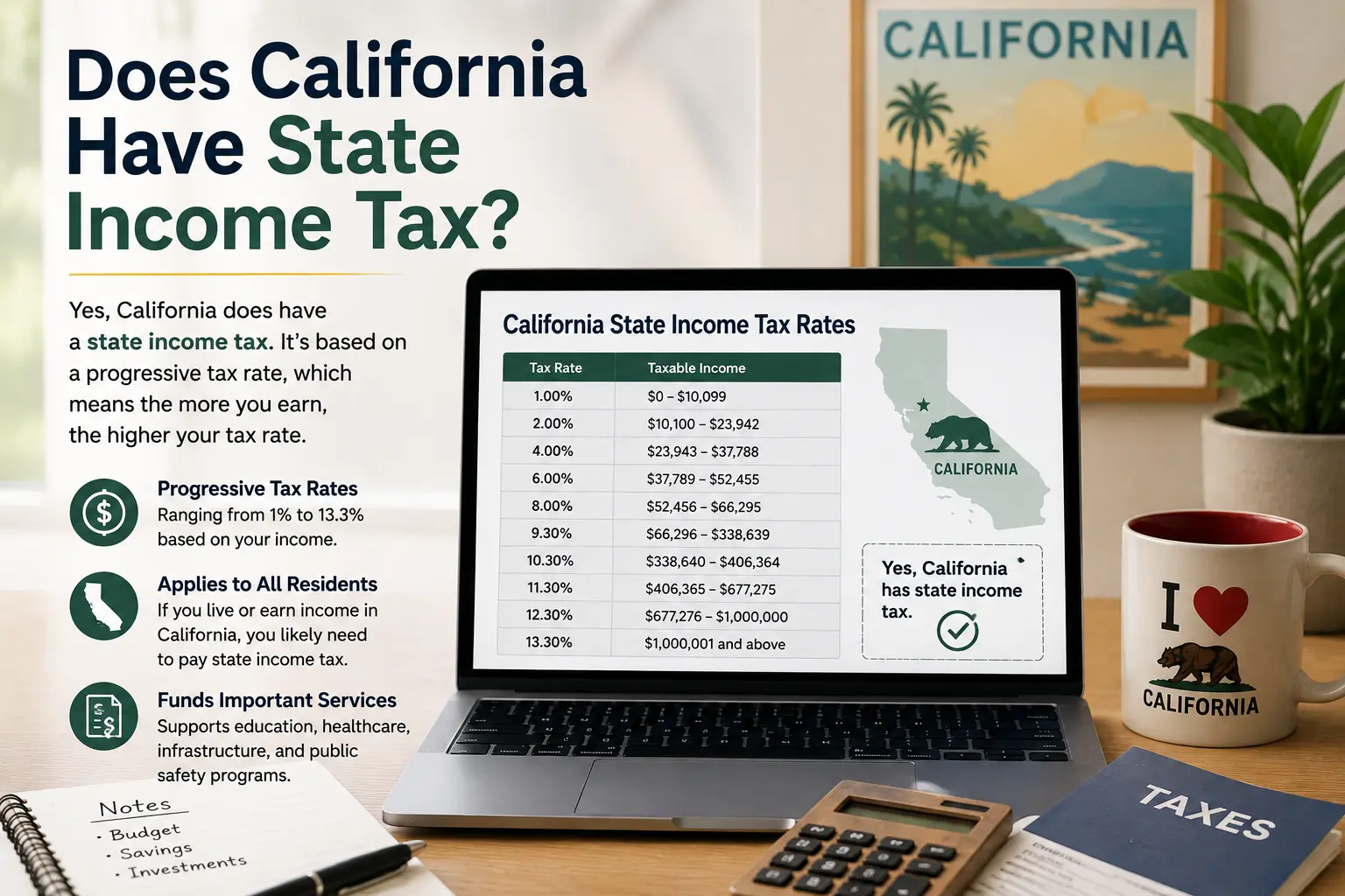 Does California Have State Income Tax