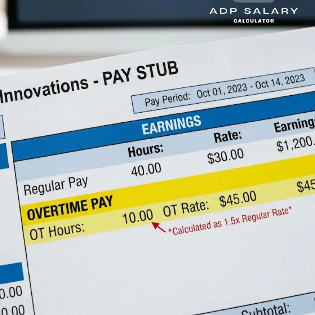 Understanding Overtime Pay on a Pay Stub
