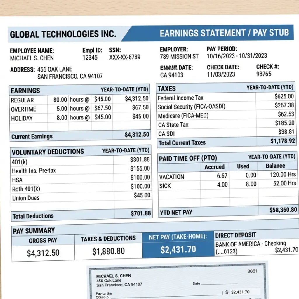 Pay Stub Explained Every Box and Line Item Decoded (2)