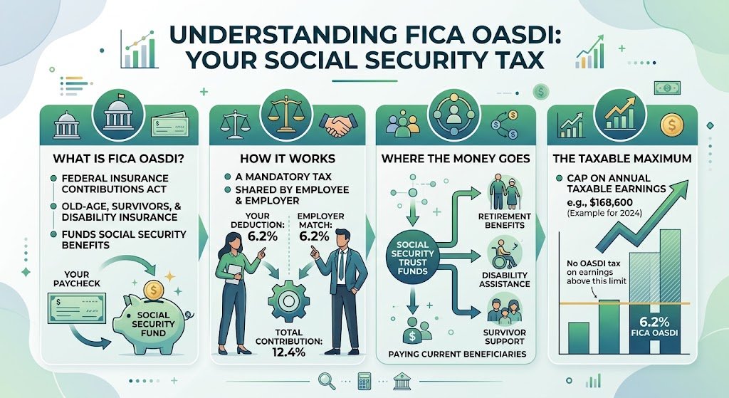 What is FICA OASDI on my paycheck